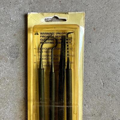 GUN LOCK, LEAD FOR MAKING BULLETS, GUN CLEANING MATERIAL AND RELOADING GUN POWDER
