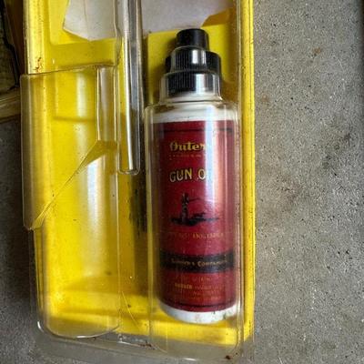GUN LOCK, LEAD FOR MAKING BULLETS, GUN CLEANING MATERIAL AND RELOADING GUN POWDER