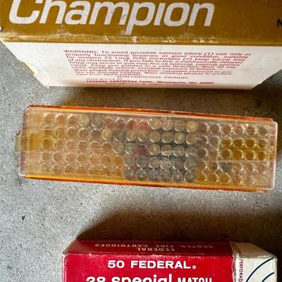 22 AND 38 SPECIAL AMMUNITION