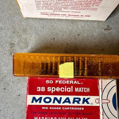 22 AND 38 SPECIAL AMMUNITION