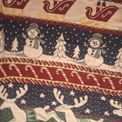 Christmas throw blanket