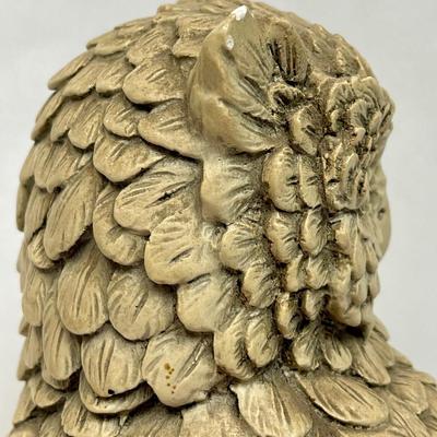 Maxwell Owl Statue Figurine, tip of ear damaged