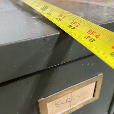 Metal storage cabinet