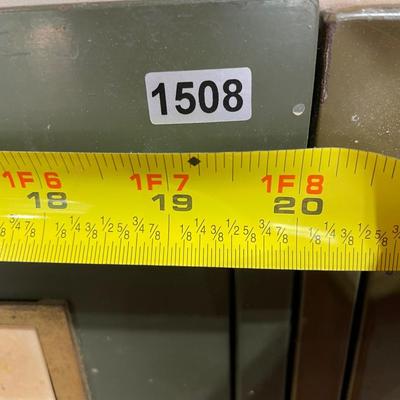 Metal storage cabinet