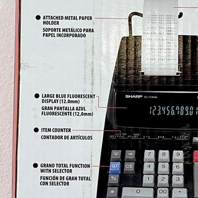 SHARP ~ Electronic Printing Calculator