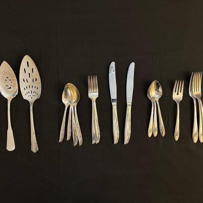 A Blend of Vintage Silverware