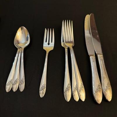 A Blend of Vintage Silverware