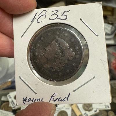 1835 Matron head modified (1835-39)AU 50