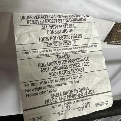 King Tempur-Pedic TEMPUR-Adapt Topper 3" + Fieldcrest Mattress Pillow Topper