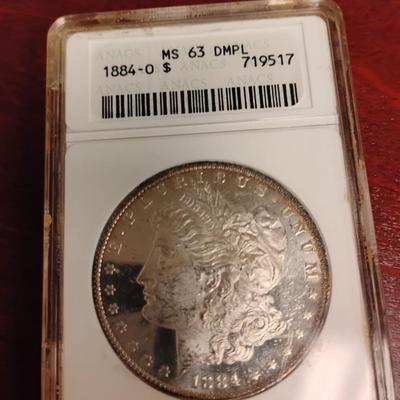 1884 O MORGAN DMPL MS 63