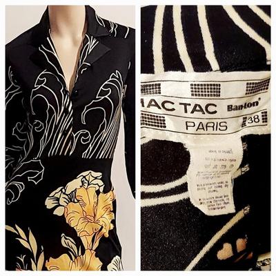 Vtg 60-70s 2 for one dresses Paganne & Mac Tac Paris