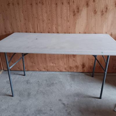 Heavy Duty Plastic topped Folding table