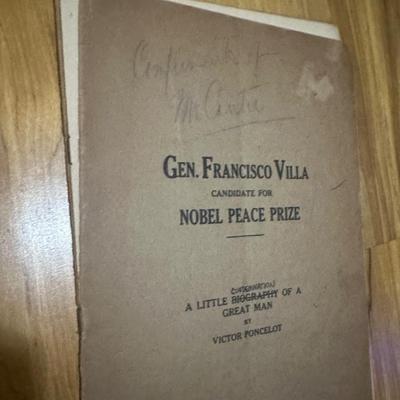 Miscellaneous Military Booklets, One Signed