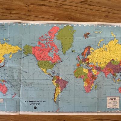 War Map, World-Wide Edition