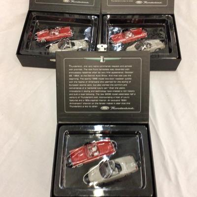 Hallmark Thunderbird 50th Anniversary Ornament Set of Three