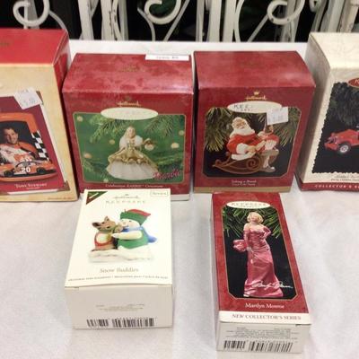 Hallmark Christmas Ornament Lot 1
