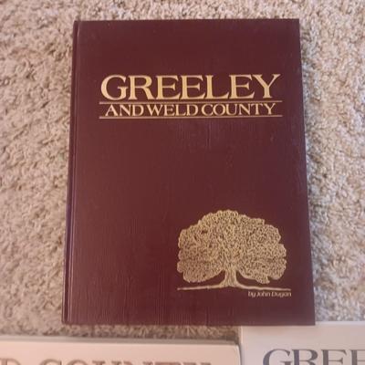 NON FICTION BOOKS ON WELD COUNTY AND GREELEY