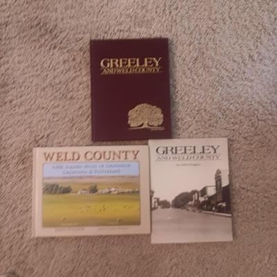 NON FICTION BOOKS ON WELD COUNTY AND GREELEY