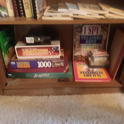 BOARD GAMES AND A FEW CHILDREN'S BOOKS