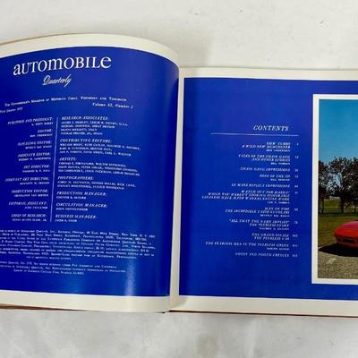 Vintage Automobile Quarterly, Volume 11, Books 1-4 - Hardback Car Books