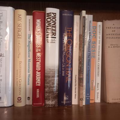 A WIDE VARIETY OF BOOKS