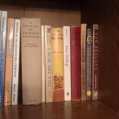 A WIDE VARIETY OF BOOKS