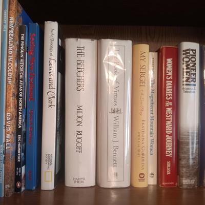 A WIDE VARIETY OF BOOKS