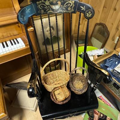 Vintage folk art / Bent Brothers Rocker