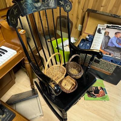 Vintage folk art / Bent Brothers Rocker