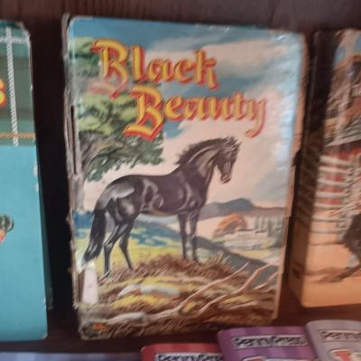 3 VINTAGE CHILDREN'S NOVELS, NEW JUMBLE PUZZLE BOOKS AND A PUZZLE