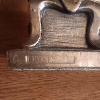 P MORI & SONS GALVANO BRONZE BOOKENDS OF ABRAHAM LINCOLN