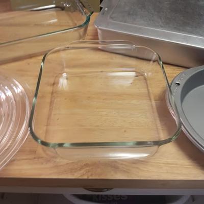 A VARIETY OF BAKING DISHES
