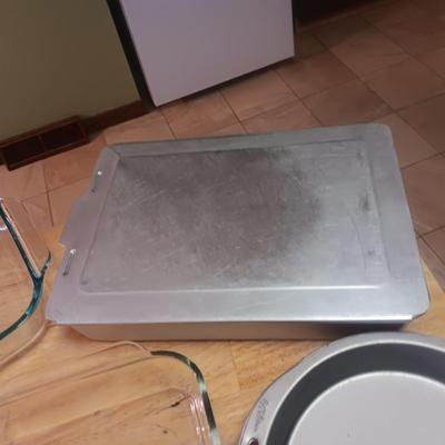 A VARIETY OF BAKING DISHES