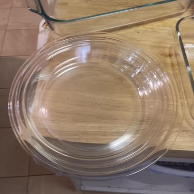 A VARIETY OF BAKING DISHES
