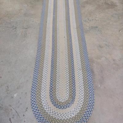 Braided Farm Rug Runner Choice B