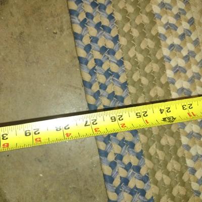 Braided Farm Rug Runner Choice B