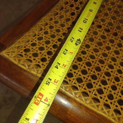 Vintage Harp Back Cane Seat Sitting Chair