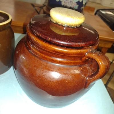 Pair of Pottery Jars