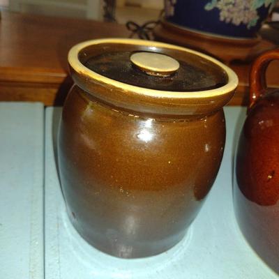 Pair of Pottery Jars