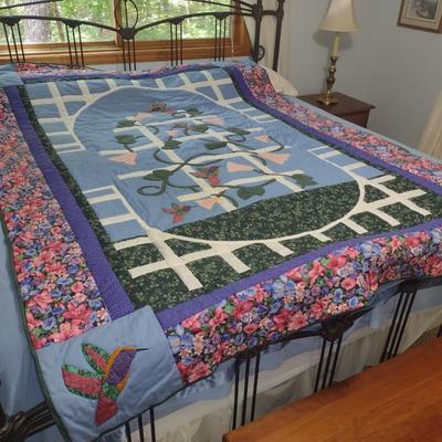 Hand Cut and Sewn Quilt by Kim Walker