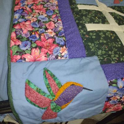 Hand Cut and Sewn Quilt by Kim Walker