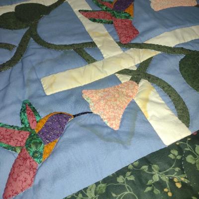 Hand Cut and Sewn Quilt by Kim Walker