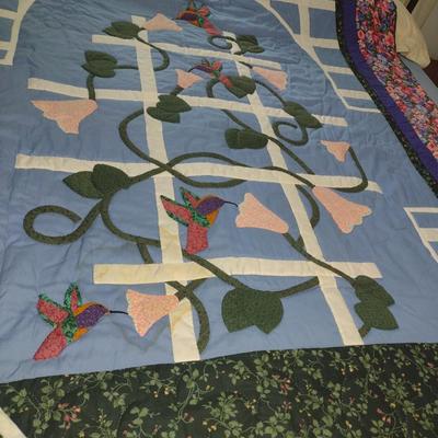 Hand Cut and Sewn Quilt by Kim Walker
