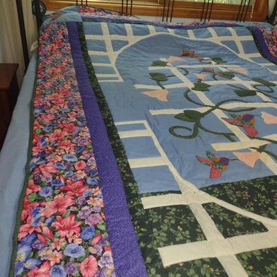 Hand Cut and Sewn Quilt by Kim Walker