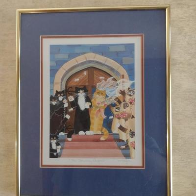 Framed Art 'The Journey Begins' by Artist McAfee