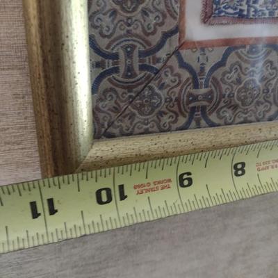 Framed Fabric Art