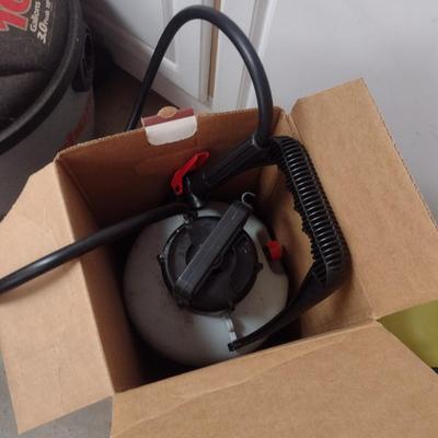 Set of Garden Sprayers Various Sizes Used Condition