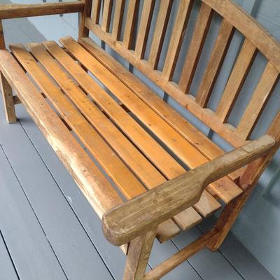 Wood Garden Bench