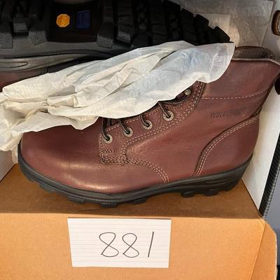 Wolverine Size 10 Mens Waterproof Workboots New
