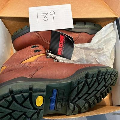 New Wolverine Steel Toe Work Boots Men 9.5M